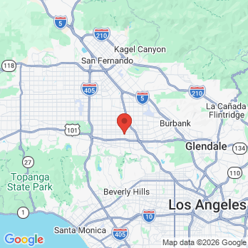 Map to Primary Office office in Valley Village, CA