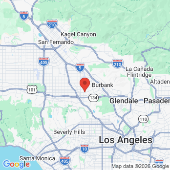 Map to North Hollywood-California Dental Group office in North Hollywood, CA