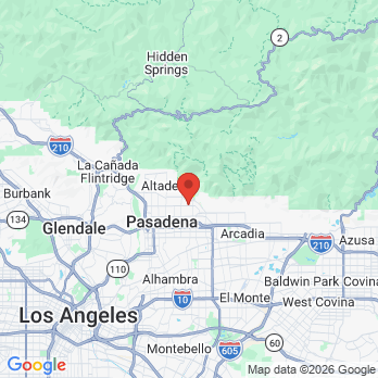 Map to Primary Office office in Pasadena, CA