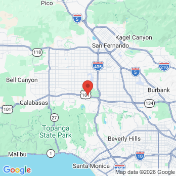 Map to SP Dental Institute office in Los Angeles, CA