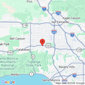 Map to Tarzana Smile Center office in Los Angeles, CA
