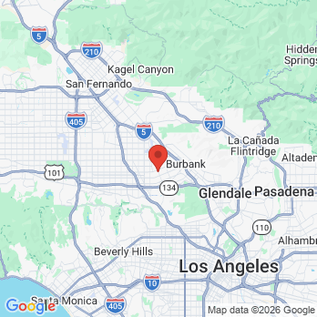Map to SmileOnImplants Dental Centers office in Burbank, CA