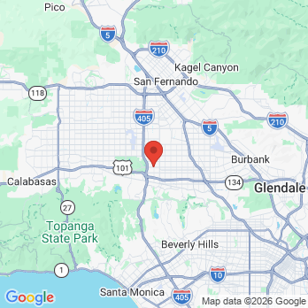 Map to Sherman Oaks Smiles office in Sherman Oaks, CA