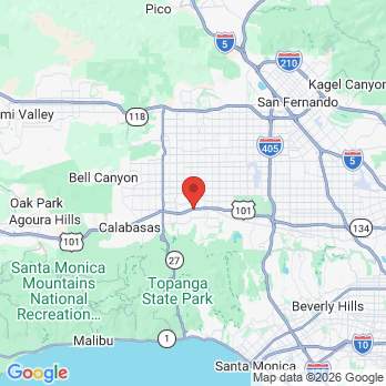 Map to Smiles For All office in Woodland Hills, CA