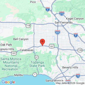 Map to Grin & Little Pediatric Dentistry office in Los Angeles, CA