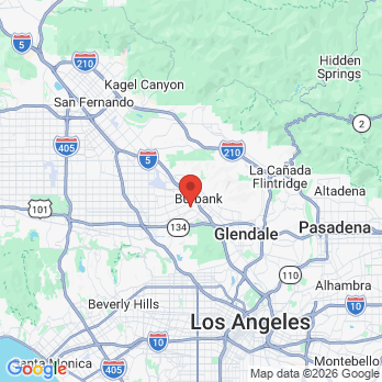 Map to Smiles On Olive office in Burbank, CA