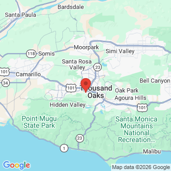 Map to Oakwood Dental | Laura Bucci, DDS office in Thousand Oaks, CA