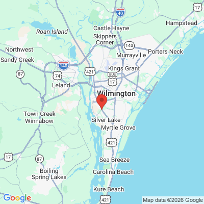 Map to  office in Wilmington, NC