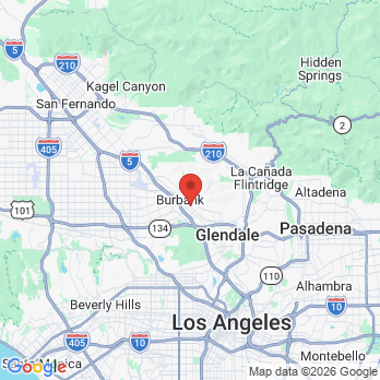 Map to Maria Ignacio office in Glendale, CA