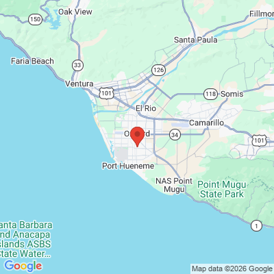 Map to  office in Oxnard, CA