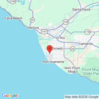 Map to Landmark Family Dental office in Port Hueneme, CA