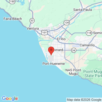 Map to Smile Dental Care office in Port Hueneme, CA