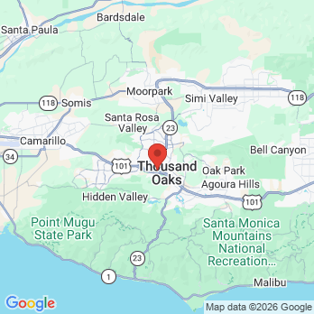 Map to Sahar Verdi DDS office in Thousand Oaks, CA