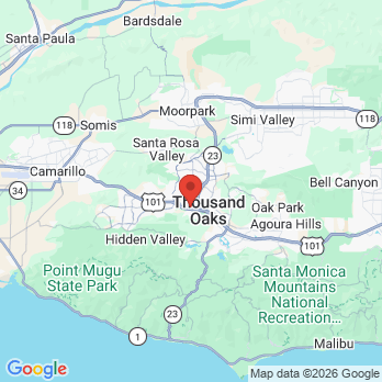 Map to 805 Dentistry office in Thousand Oaks, CA