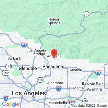 Map to Primary Office office in Altadena, CA