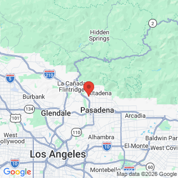 Map to Mint Dental Loft office in Altadena, CA