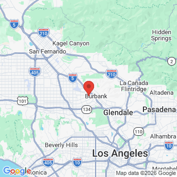 Map to Alice Chalian, DDS office in Burbank, CA
