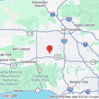Map to Hadar Cal  office in Los Angeles, CA