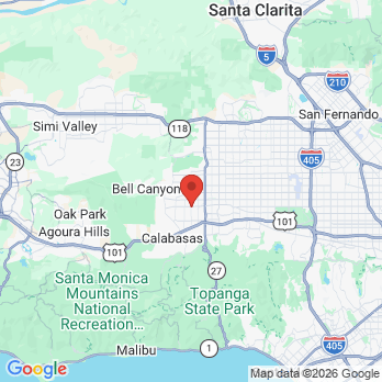 Map to Sean Sakhai DDS, MS, Inc office in Los Angeles, CA