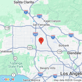 Map to Primary Office office in Van Nuys, CA