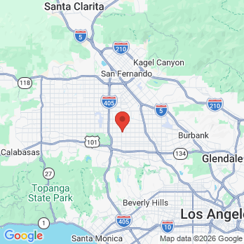 Map to Primary Office office in Van Nuys, CA