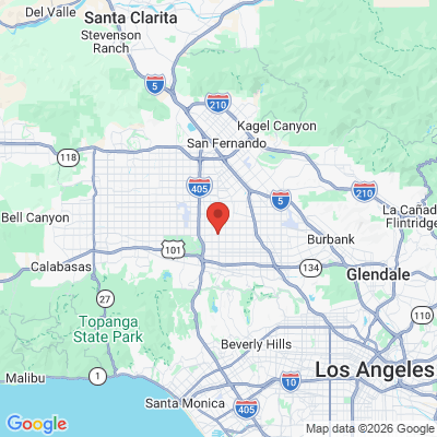 Map to Julian Falabella DDS office in Los Angeles, CA
