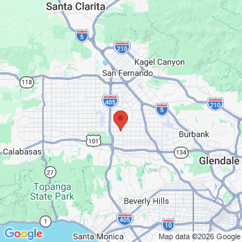 Map to Primary Office office in Van Nuys, CA
