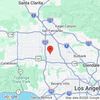 Map to Primary Office office in Van Nuys, CA