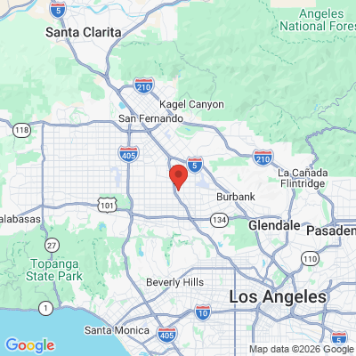Map to SoCal Dental Care | North Hollywood Dentist office in Los Angeles, CA
