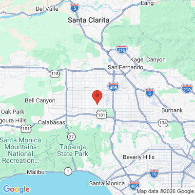 Map to Dr. David Esraeli DDS office in Los Angeles, CA