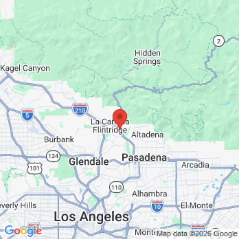 Map to Kenneth C. Ho, DDS, Inc., Brandon Ho, DDS, Inc. office in La Canada Flintridge, CA