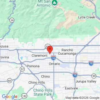 Map to Dr. Ann Hale  office in Upland, CA