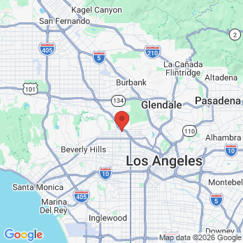 Map to Primary Office office in Los Angeles, CA