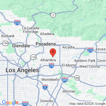 Map to Primary Office office in San Gabriel, CA