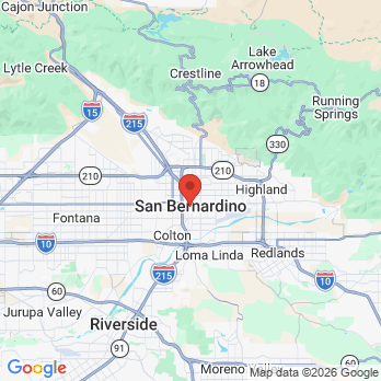 Map to My Dentist and Orthodontist office in San Bernardino, CA