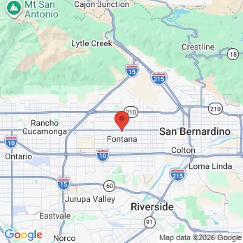 Map to 3688344321 office in Fontana, CA