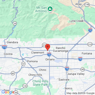 Map to  office in Upland, CA