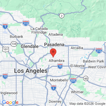 Map to Primary Office office in South Pasadena, CA