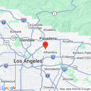 Map to Primary Office office in South Pasadena, CA