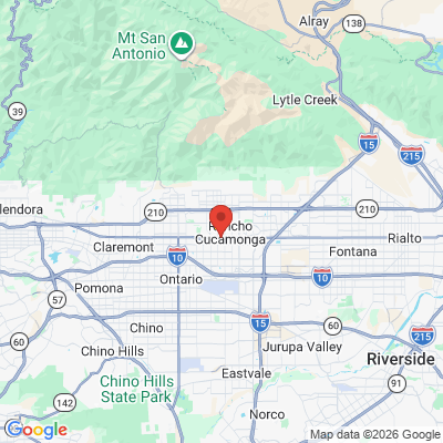 Map to  office in Rancho Cucamonga, CA
