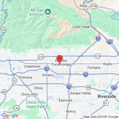 Map to  office in Rancho Cucamonga, CA