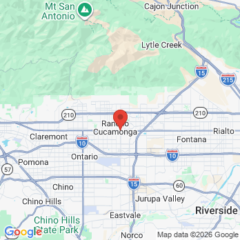 Map to Wonderful Life Dental office in Rancho Cucamonga, CA