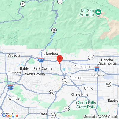 Map to  office in San Dimas, CA