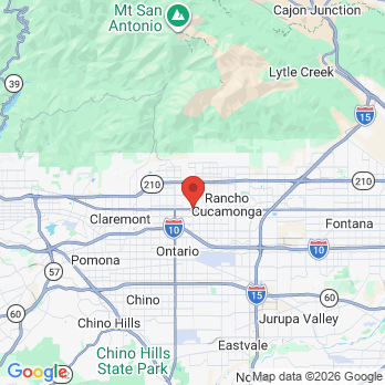 Map to CBPATEL DDS INC. office in Upland, CA