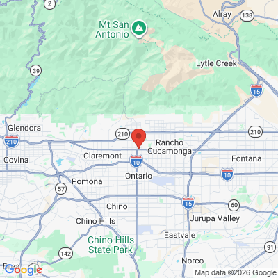 Map to ALTA DENTAL CARE office in Upland, CA