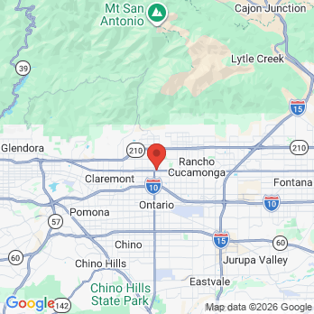 Map to ALTA DENTAL CARE office in Upland, CA