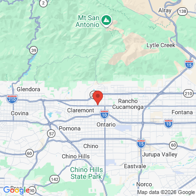 Map to  office in Upland, CA