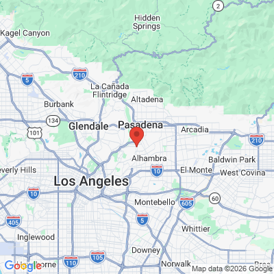 Map to Healthy Smile family dentistry office in South Pasadena, CA