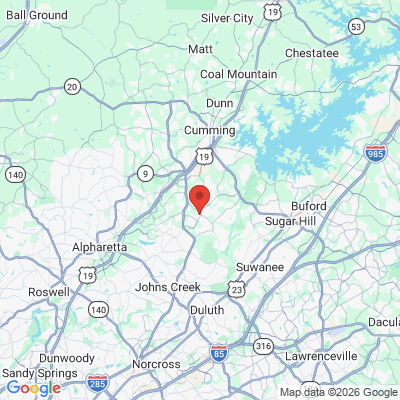 Map to  office in Suwanee, GA