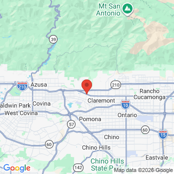 Map to La Verne Dental and Implant Center office in La Verne, CA